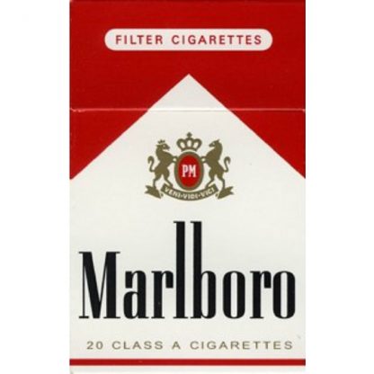 Image of Marlboro Red cigarette.
