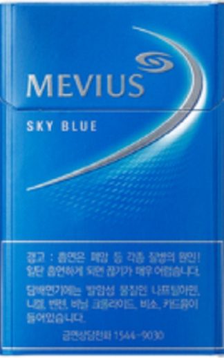 Image of Mevius Sky Blue cigarette