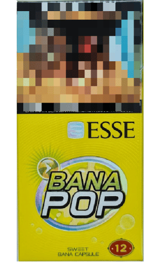 Image of Esse Banana Pop Flavored Clove Cigarettes